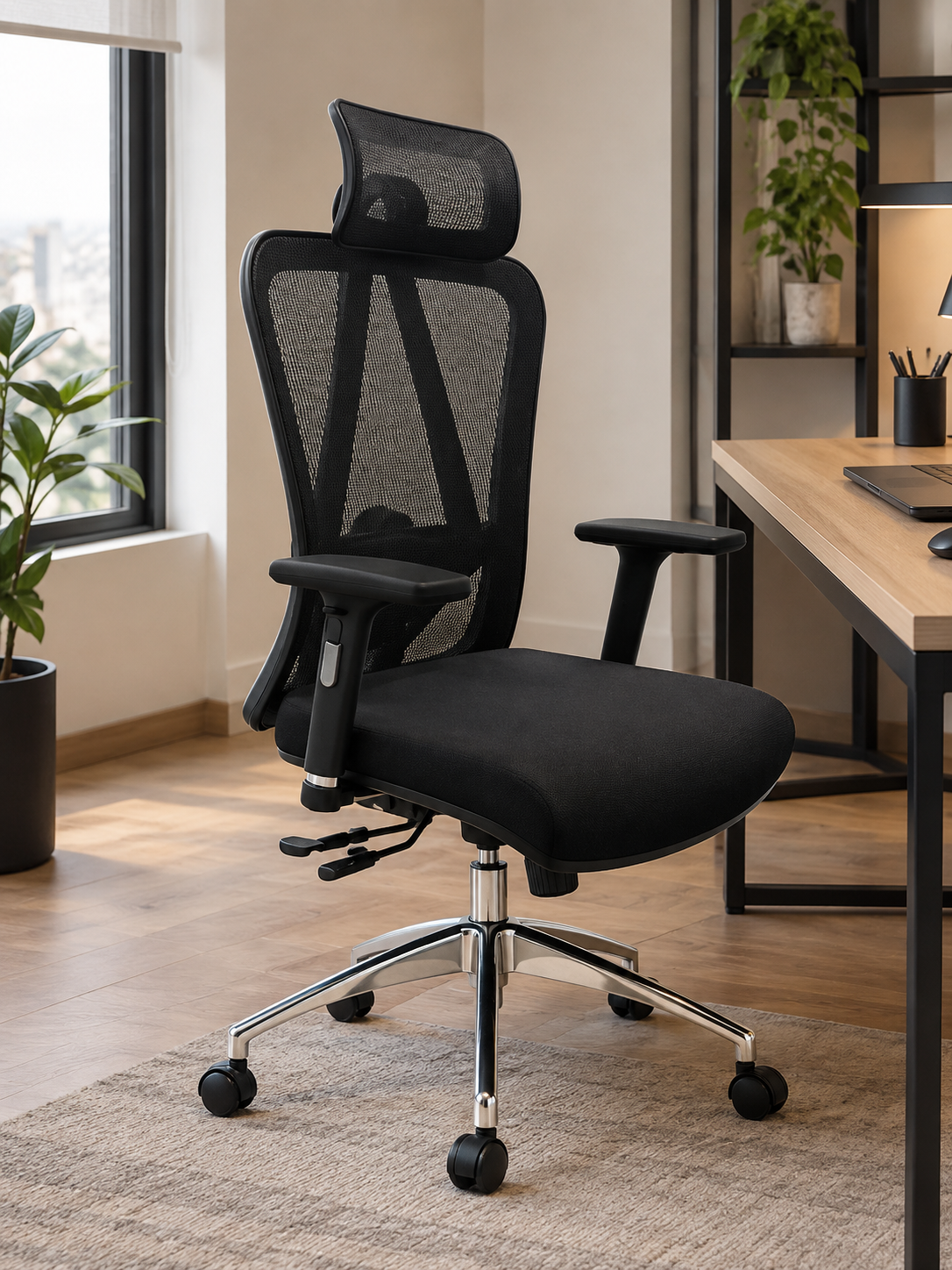 Silla Ergonómica Gerencial de Malla Gama Alta