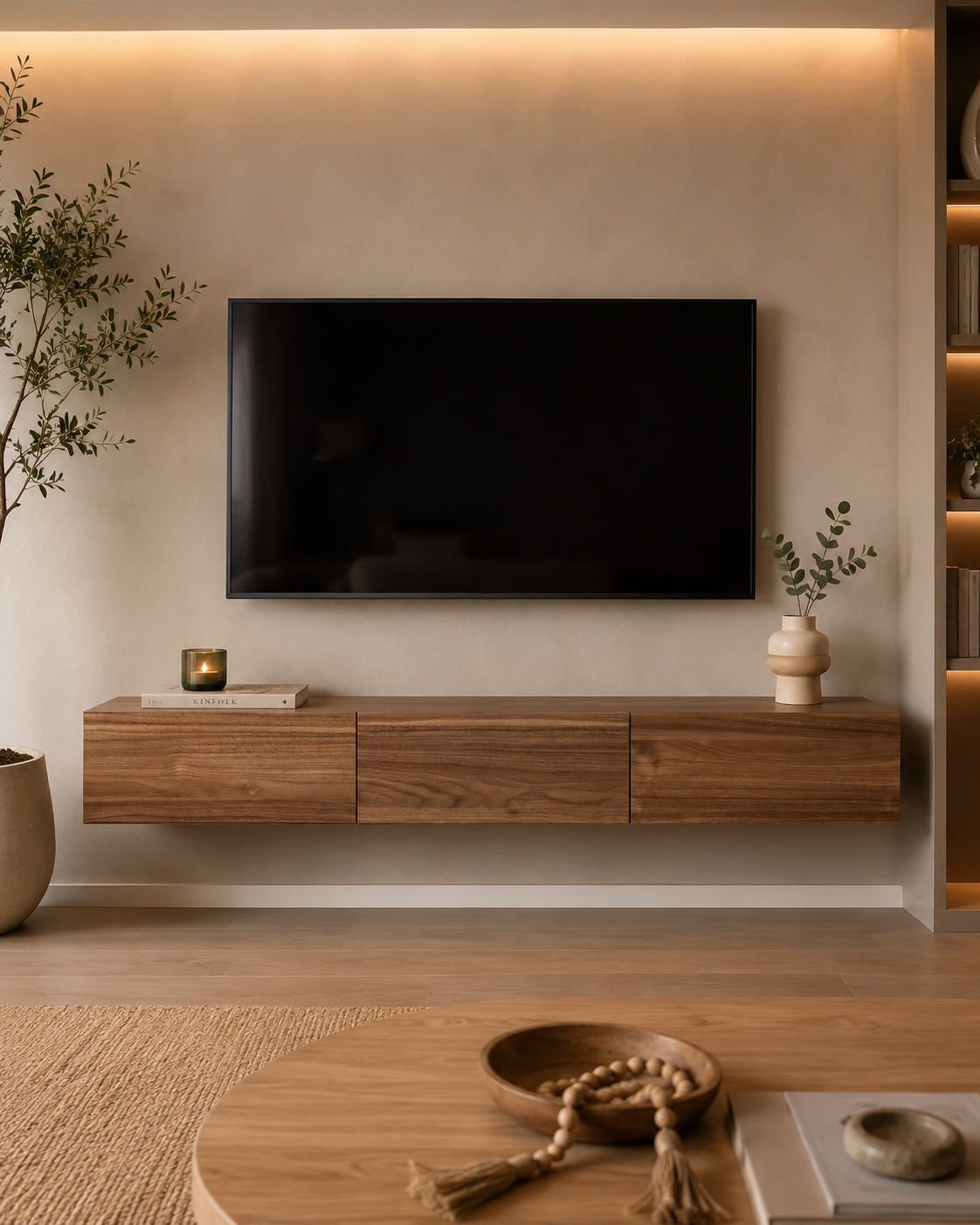 Mesa de TV Flotante 45” Paulina