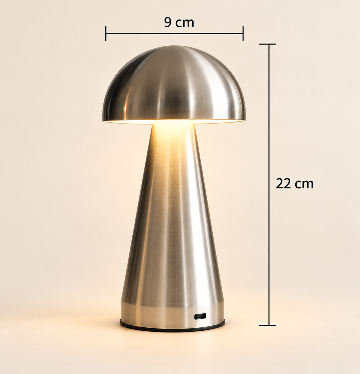 Lámpara Silver Aura