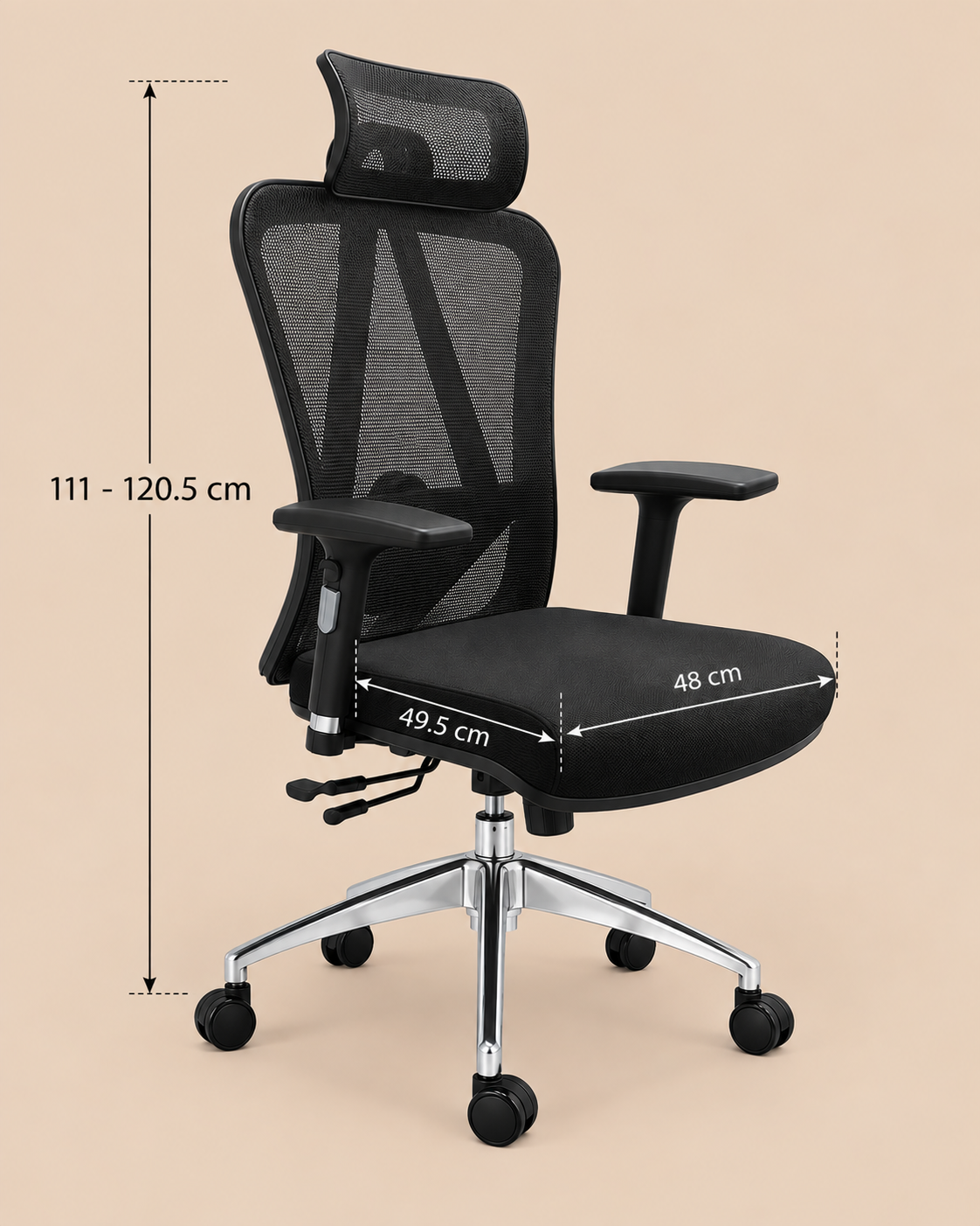 Silla Ergonómica Gerencial de Malla Gama Alta