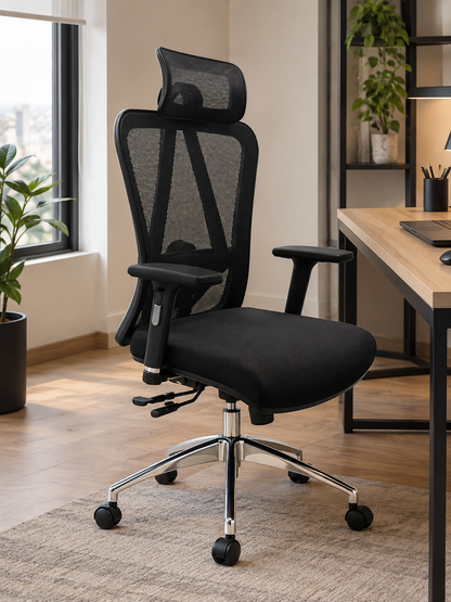 Silla Ergonómica Gerencial de Malla Gama Alta