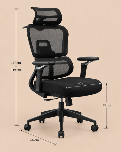 Silla de Oficina Ergonómica Ejecutiva Comfort