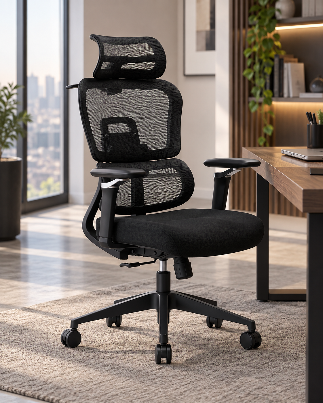 Silla de Oficina Ergonómica Ejecutiva Comfort