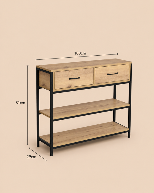Consola Recibidor Industrial Bambina