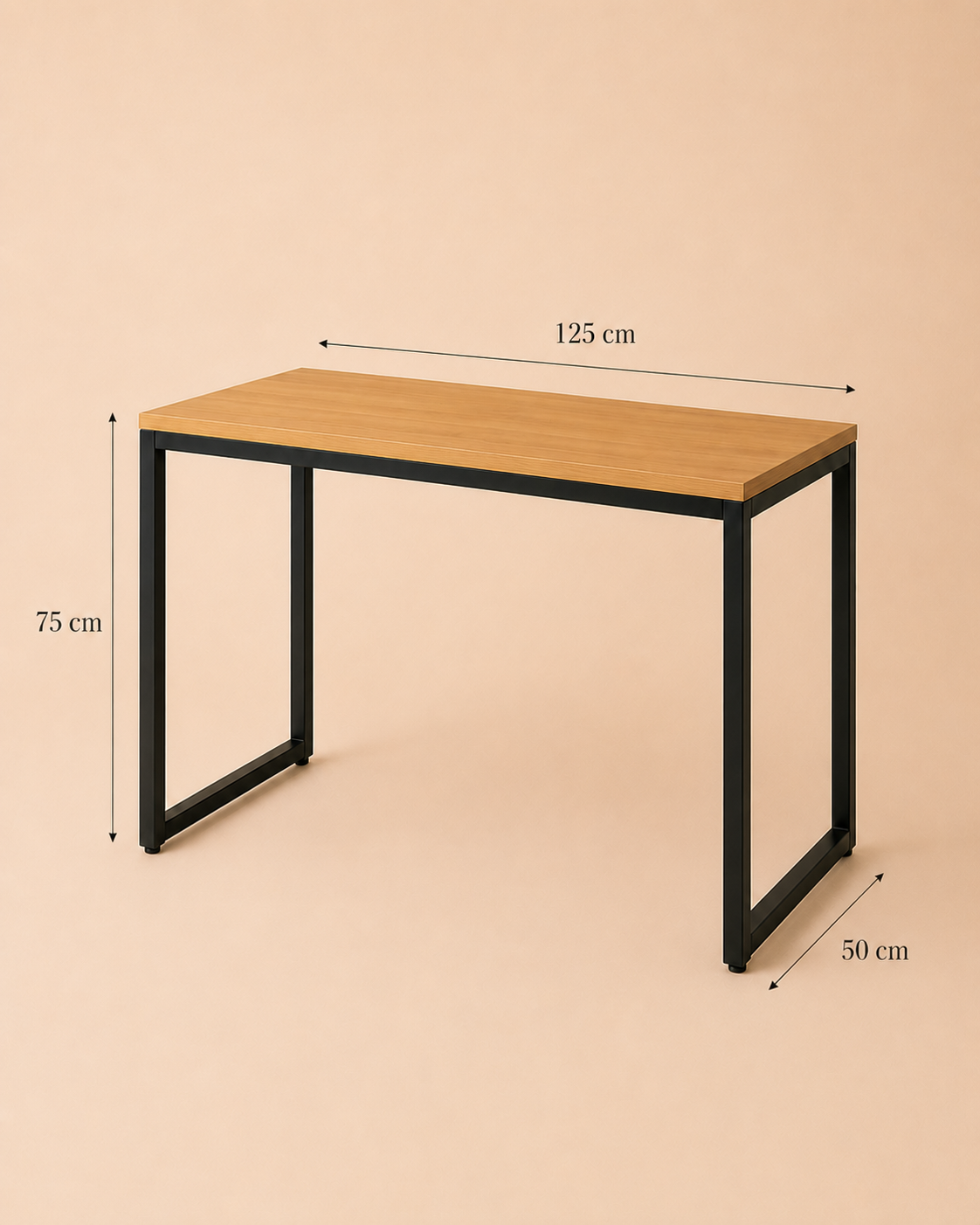 Escritorio Industrial 125cm
