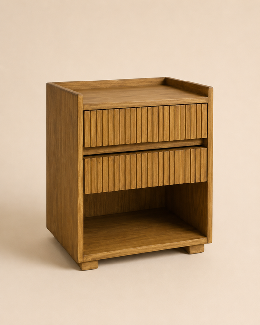 Mesa de Noche de Madera Miranda