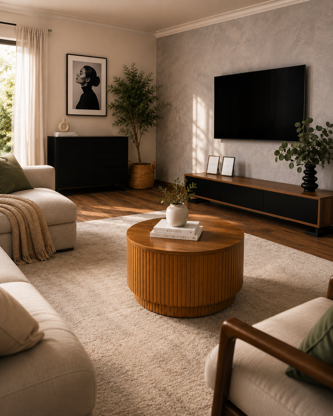 Mesa de Centro Chloé Madera