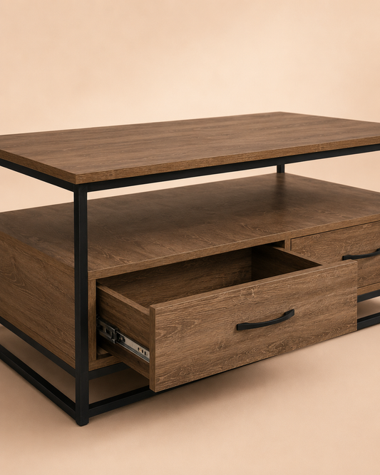 Mesa de Centro Industrial Tayce