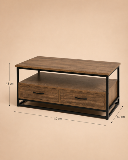 Mesa de Centro Industrial Tayce