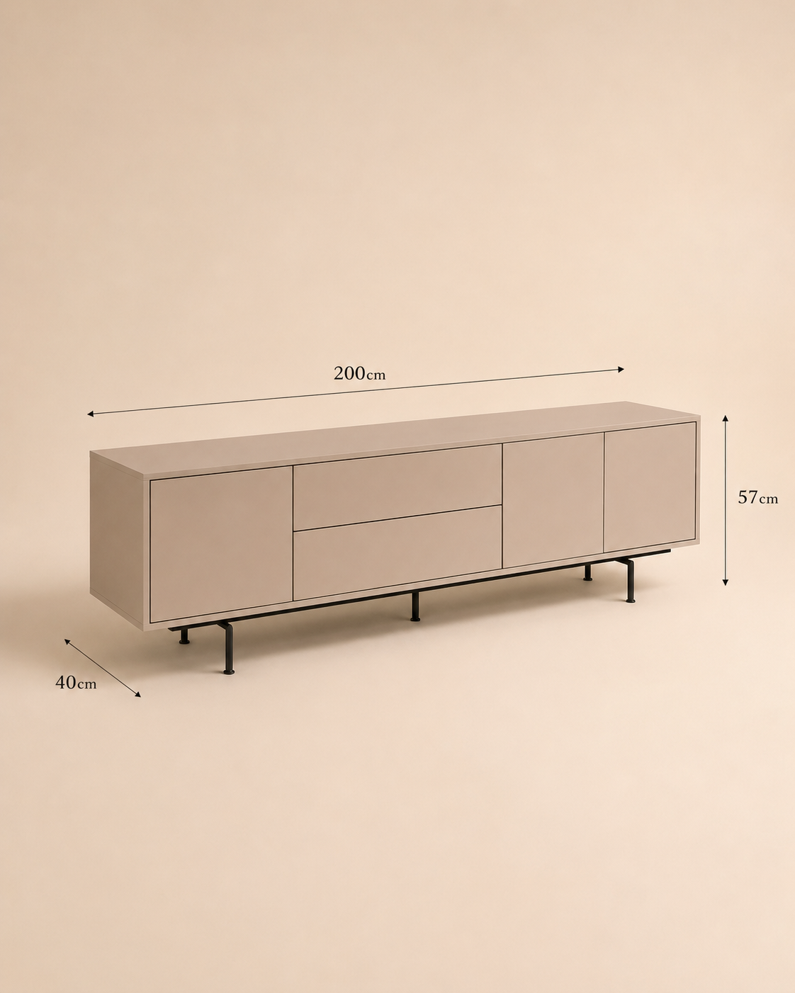 Mesa de Tv 80” Rafaella