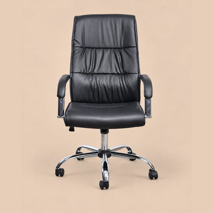 Silla De Oficina Ergonómica Cuero Nápoles