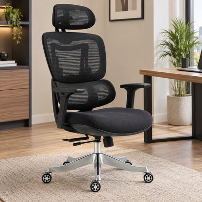 Silla de Oficina Ergonómica Giratoria Ámbar