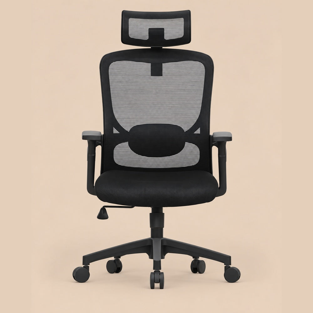 Silla de oficina de malla Mónaco