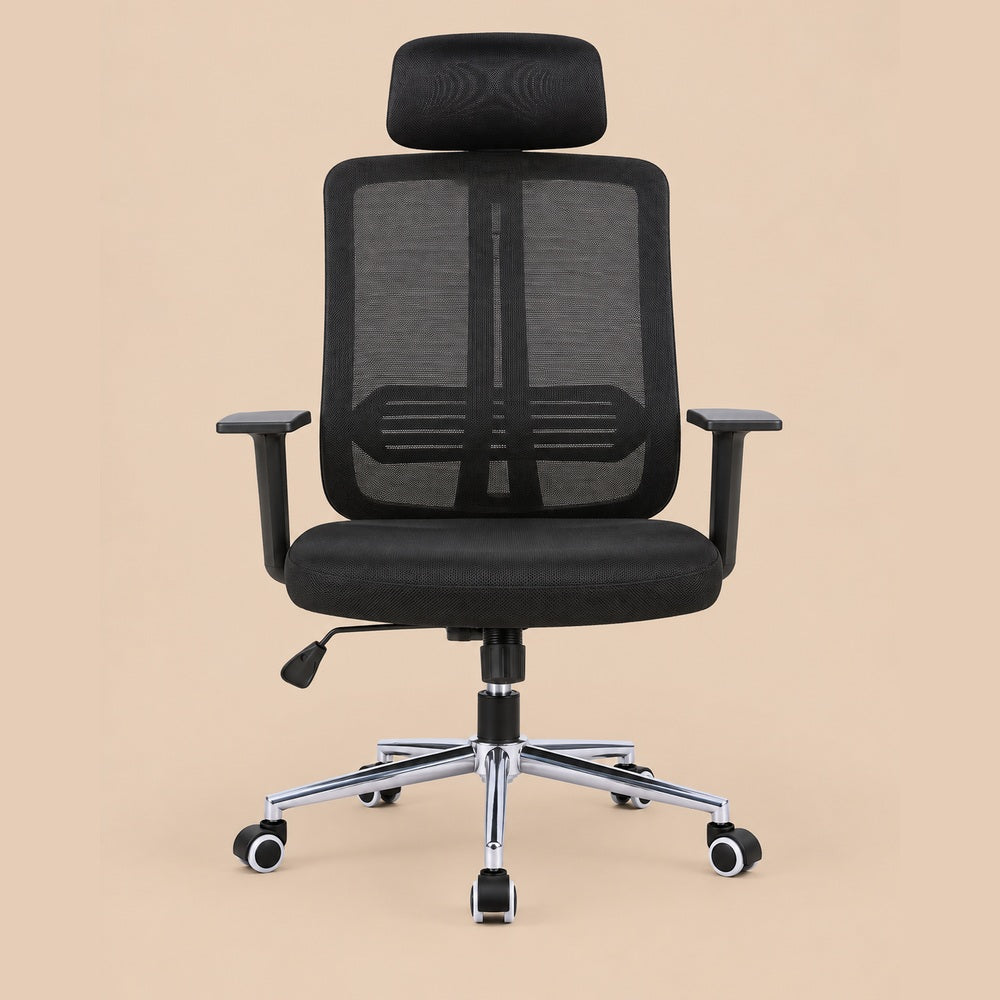 Silla Ergonómica Con Apoya Brazo Praga