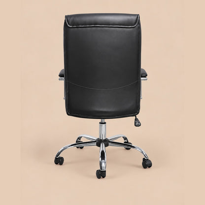 Silla De Oficina Ergonómica Cuero Nápoles